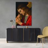 Christ Carrying the Cross - Renaissance Religious Scene by Marco d'Oggiono canvas wall art - Image 4