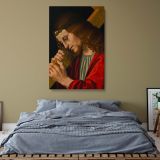 Christ Carrying the Cross - Renaissance Religious Scene by Marco d'Oggiono canvas wall art - Image 5