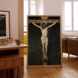 Christ Crucified - Velazquez Religious Painting with Crown of Thorns canvas wall art - Image 7