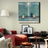 Christmas Poster (1898) by Harvey Ellis — room mockup view 22