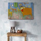 The Bedroom canvas wall art in room setting 6