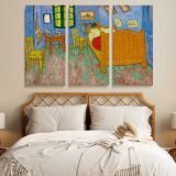 The Bedroom canvas wall art in room setting 7