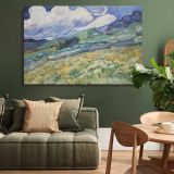 Saint Remy Landscape canvas wall art in room setting 4