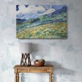 Saint Remy Landscape canvas wall art in room setting 5