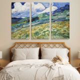 Saint Remy Landscape canvas wall art in room setting 6