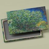 Lilac Bush canvas front and rear frame view