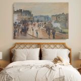 The Pont Neuf canvas wall art in room setting 5
