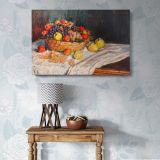 Apples and Grapes canvas wall art in room setting 7