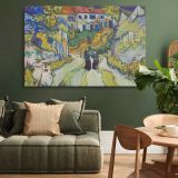 Stairway at Auvers canvas wall art in room setting 4