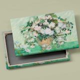 Roses canvas front and rear frame view