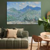 Valle Buona Near Bordighera canvas wall art in room setting 4
