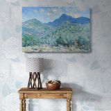 Valle Buona Near Bordighera canvas wall art in room setting 6
