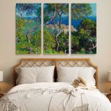 Bordighera canvas wall art in room setting 6