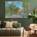 The Artists House at Argenteuil canvas wall art in room setting 4
