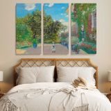 The Artists House at Argenteuil canvas wall art in room setting 7