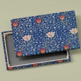 Medway Floral Pattern canvas front and rear frame view