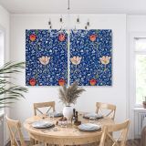 Medway Floral Pattern canvas wall art in room setting 7