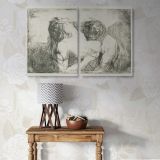 The Bite canvas wall art in room setting 6