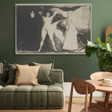 The Woman Sphinx canvas wall art in room setting 4