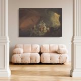 Aeneas and the Sibyl canvas wall art in room setting 4