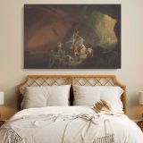 Aeneas and the Sibyl canvas wall art in room setting 7