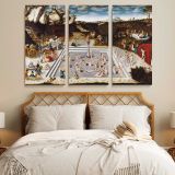 The Fountain of Youth canvas wall art in room setting 7