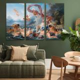 The Triumph of Venus canvas wall art in room setting 4