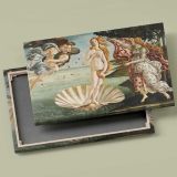 The Birth of Venus canvas front and rear frame view