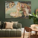 The Birth of Venus canvas wall art in room setting 4