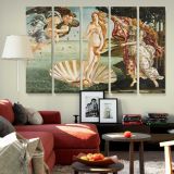 The Birth of Venus canvas wall art in room setting 6
