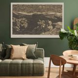Horsemen in Combat canvas wall art in room setting 4