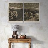 Horsemen in Combat canvas wall art in room setting 6
