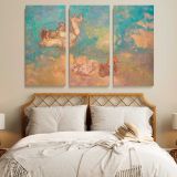 The Chariot of Apollo canvas wall art in room setting 6