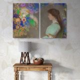 Violette Heymann canvas wall art in room setting 6