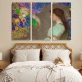 Violette Heymann canvas wall art in room setting 7