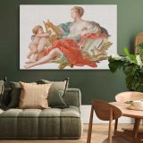 Allegory of Music canvas wall art in room setting 4