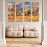 Dovecote at Bellevue canvas wall art in room setting 5