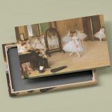 The Dancing Class canvas front and rear frame view