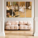 The Dancing Class canvas wall art in room setting 5