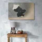 Snow from Momoyogusa canvas wall art in room setting 7