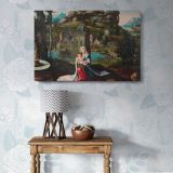 The Rest on the Flight into Egypt canvas wall art in room setting 7