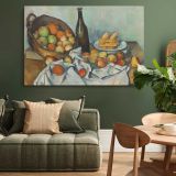 The Basket of Apples canvas wall art in room setting 4