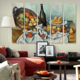 The Basket of Apples canvas wall art in room setting 6