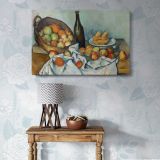 The Basket of Apples canvas wall art in room setting 7