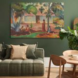 The Large Tree canvas wall art in room setting 4