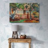 The Large Tree canvas wall art in room setting 6