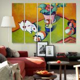 Little Walters Toys canvas wall art in room setting 5