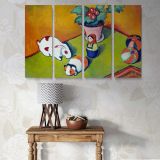 Little Walters Toys canvas wall art in room setting 6