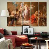 Venus Ordering Arms from Vulcan for Aeneas canvas wall art in room setting 5
