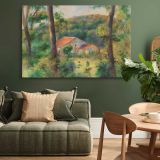 Environs of Briey canvas wall art in room setting 4